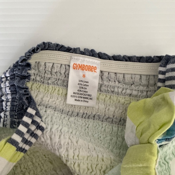 Gymboree Size 8 Girls Linen and Cotton Summer Dress - Picture 3 of 5